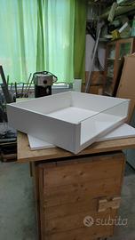 Cassetto Ikea Pax in vetro + Mensole