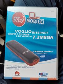 Chiavetta mobile USB 7.2 mega