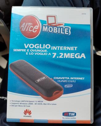 Chiavetta mobile USB 7.2 mega