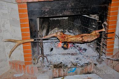 spiedo per maialino artigianale