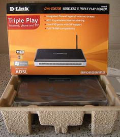 D-Link DVA-G3670B Router ADSL WI-FI (Imballato)