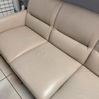 Divano in pelle 3 posti