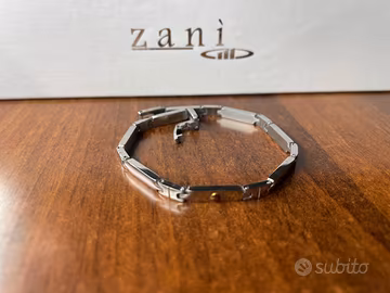 ZANI' BRACCIALE UOMO ACCIAIO INOSSIDABILE ELEGANTE