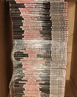 fumetti nathan never 1° serie