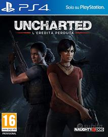 Uncharted L'eredità perduta NUOVO SIGILLATO 30 e.u