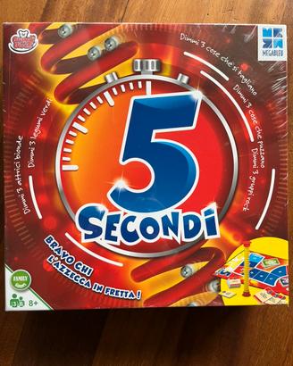 Cinque ( 5) secondi gioco in scatola