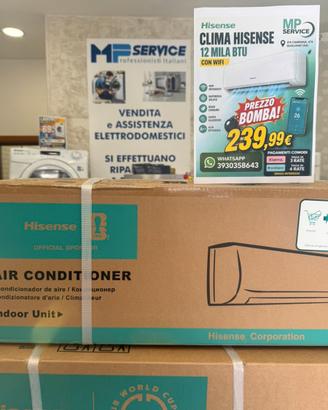 Condizionatore HiSense12 mila BTU