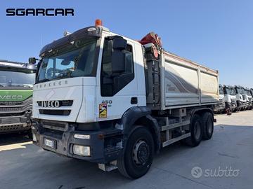 Iveco trakker 450 ribaltabile trilaterale 3 assi 2