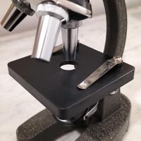 Microscopio vintage Stein Optik  200X.400X 600X