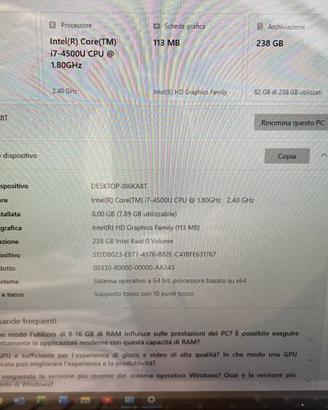 Asus bianco