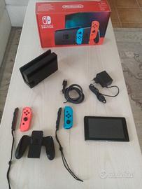 nintendo switch LCD (blu neon/rosso neon)