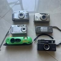 Varie macchine fotografiche