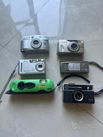 Varie macchine fotografiche