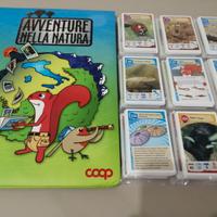 Album  Coop Avventura nella Natura vuoto +450 Card