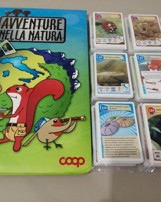 Album  Coop Avventura nella Natura vuoto +450 Card