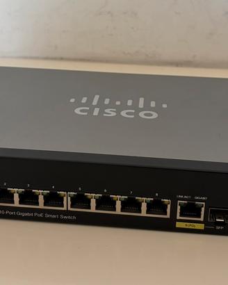Smart switch SG250-10P con 10 porte (GbE)