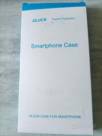 cover + 3 vetrini nuovi per iPhone 14 pro max blu