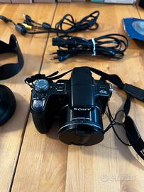 SONY DSC-H50 9.1MP Carl Zeiss - Kit completo