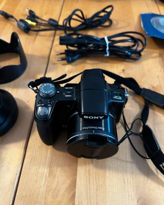 SONY DSC-H50 9.1MP Carl Zeiss - Kit completo