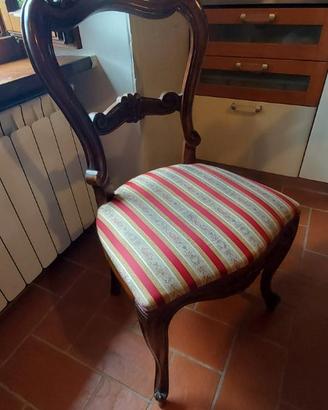 6 sedie stile classico