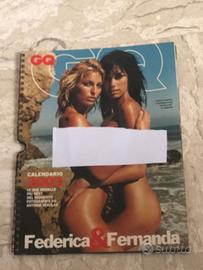 CALENDARIO GQ - FERNANDA LESSA E FEDERICA FONTANA