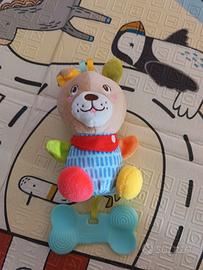 Lovely Soft Dog Rattle - Clementoni