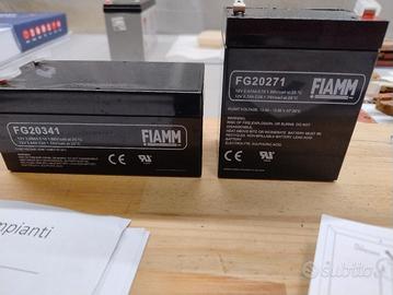 batteria 12 Volt 3,09Ah e 12 Volt 2,47Ah