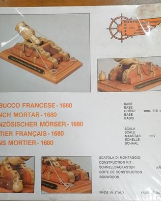 Modellismo-Trabucco francese 1680, articolo nuovo