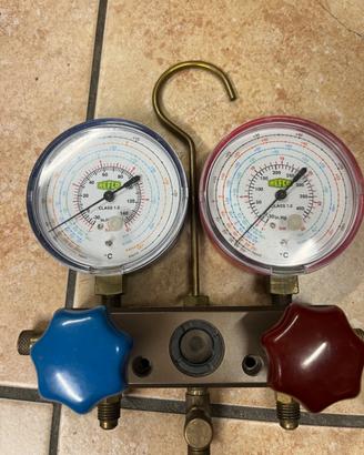 Gruppo manometrico manometro refco