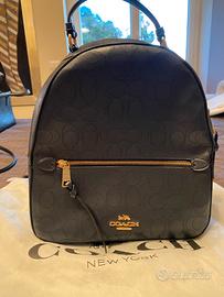 Zaino Coach in pelle