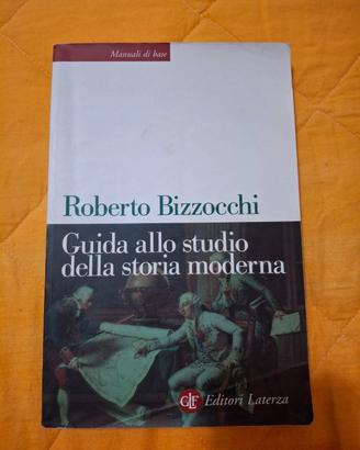 libro guida allo studio della storia moderna