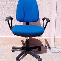 sedia da scrivania con ruote girevoli