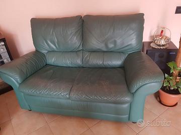 divano verde di Divani & Divani Natuzzi