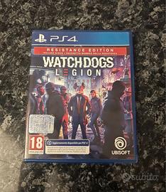 Watchdogs legion resistance edition PS4