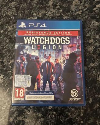 Watchdogs legion resistance edition PS4