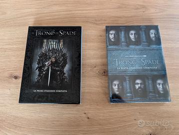 Trono di spade prima e sesta stagione