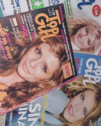 riviste Top Girl da agosto 1998 a febbraio 2005