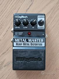 pedale chitarra distorsore Digital Metal Master