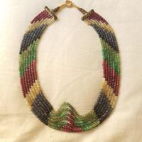 Collana Girocollo Smeraldi, Rubini, Zaffiri