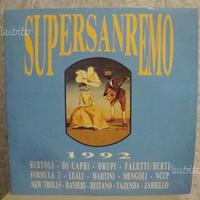 Disco LP SuperSanremo 1992 Ricordi Fonitcetra