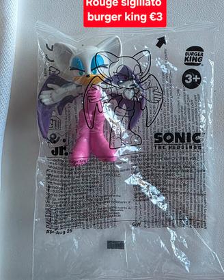 Action figure Rouge burger king 