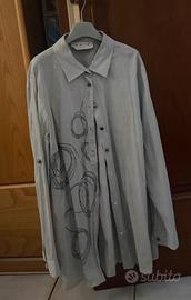 Camicia Gaia donna grigia taglia 49 IT
