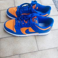 scarpe Nike  Dunk low retro  arancioni e blu