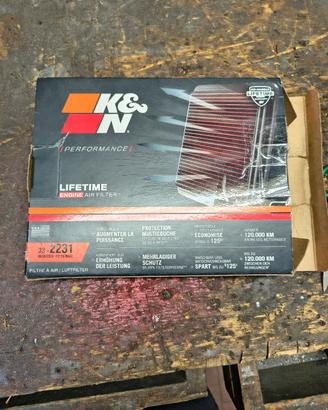 filtro aria K&N BMW E46 