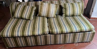 Divano Letto Francese Vintage Anni '70 165x90x60h