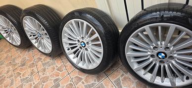 cerchi originali bmw da 18"con gomme pirelli 450
