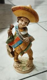 Statuina Messicano Fontanini vintage N. 605