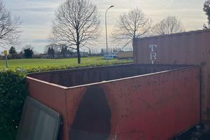 Cassone scarrabile conteiner ferro rottami