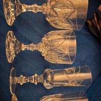 Bicchieri in cristallo