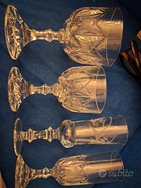 Bicchieri in cristallo